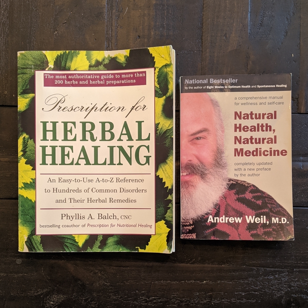 Natural Health & Herbal Healing Books